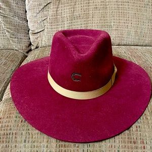 Like new Charlie One Horse hat, size large and purple!